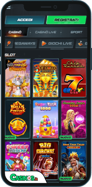 Spinational Casino app mobile