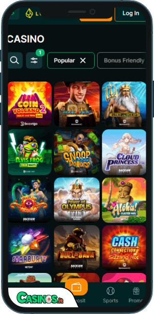 Luckygem Casino app mobile