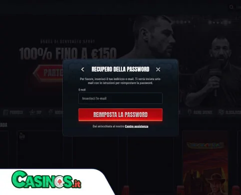 Glorion Casino problema di accesso