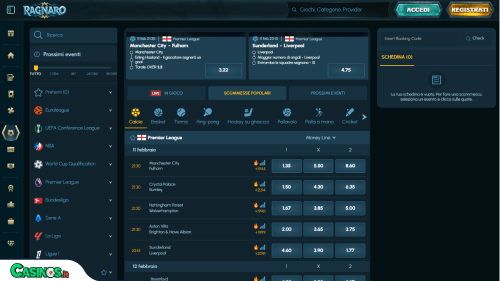 Ragnaro Casino Sport