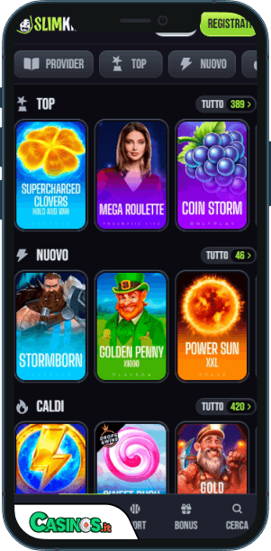Slim King Casino app mobile